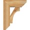 Ekena Millwork Westlake Slat Rough Sawn Bracket w/ Offset Brace, Western Red Cedar, 6"W x 14"D x 18"H BKT0604X14X18WTL06RWR - alternate 4